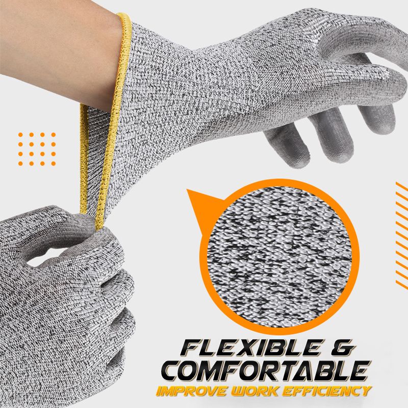 Schnittfeste Handschuhe der Stufe 5
