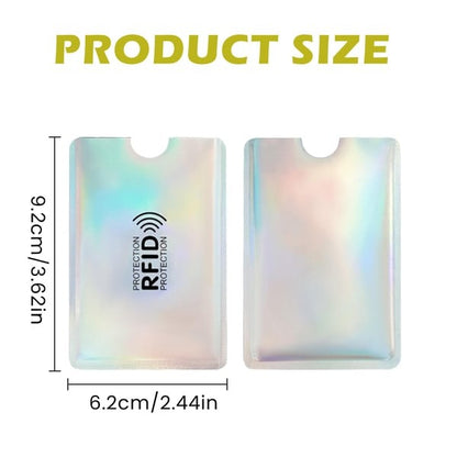 🛡️ 8PK RFID Card Sleeves — Anti-Theft ID Protectors
