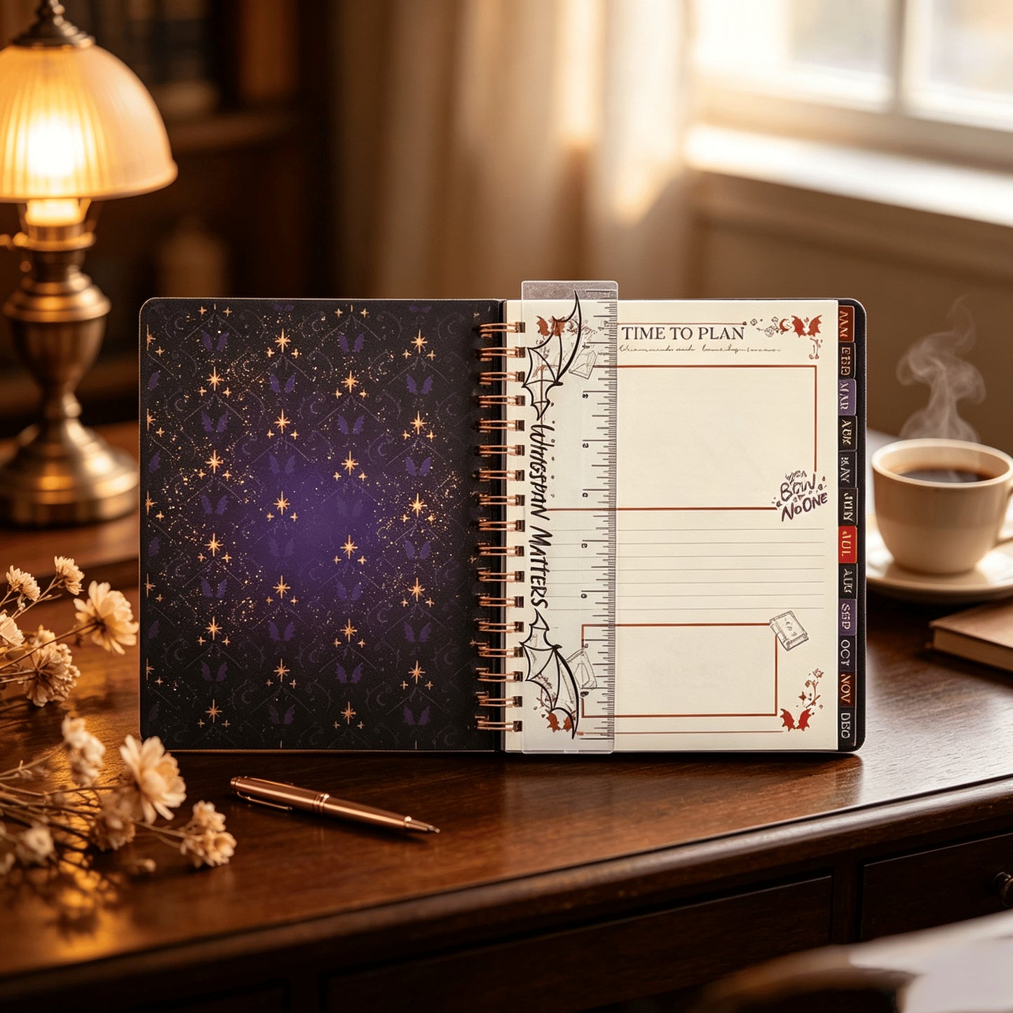 🌙 A Court of Thorns and Roses: Velaris 2027 Weekly Planner ✨ Officially Licensed Fantasy Organizer