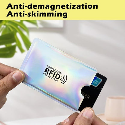 🛡️ 8PK RFID Card Sleeves — Anti-Theft ID Protectors