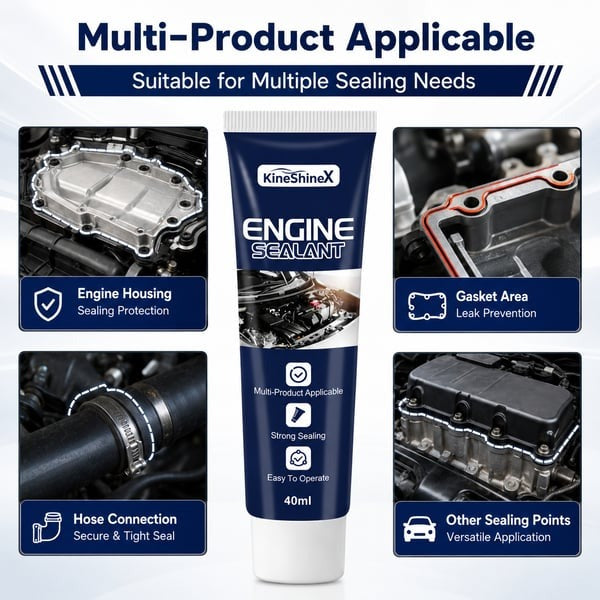 ⚙️ High-Temp Engine Sealant — Multi-Purpose Permanent Leak Repair