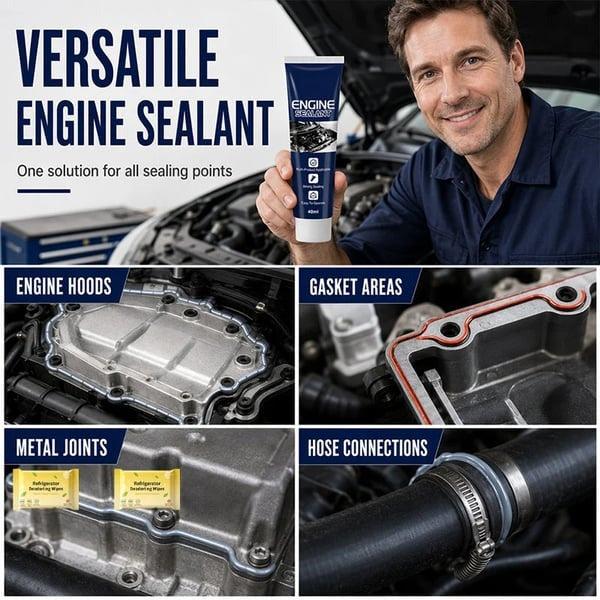 ⚙️ High-Temp Engine Sealant — Multi-Purpose Permanent Leak Repair