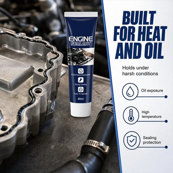 ⚙️ High-Temp Engine Sealant — Multi-Purpose Permanent Leak Repair
