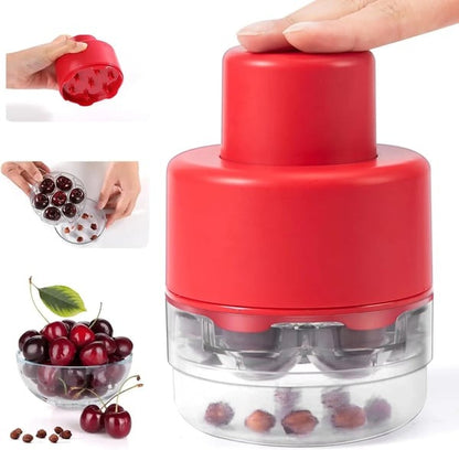 🍒Cherry Pitter Tool: Multi-functional 7-Hole Core Remover for Jam Making🍯