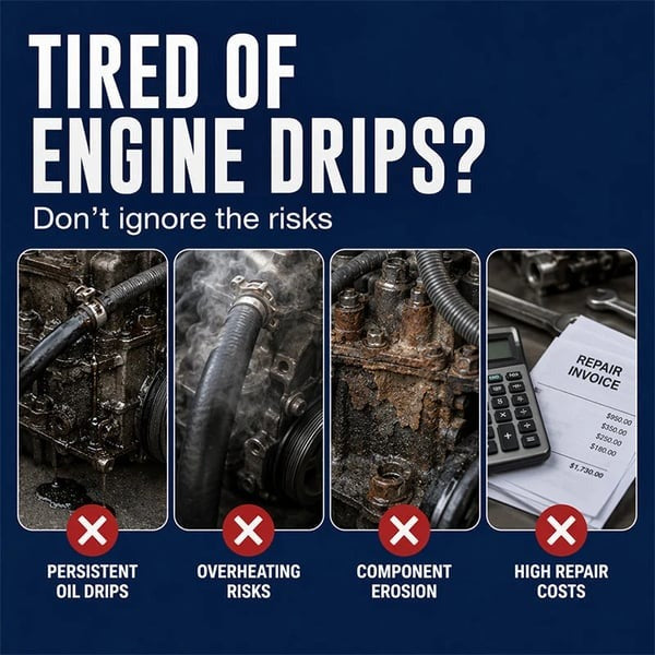 ⚙️ High-Temp Engine Sealant — Multi-Purpose Permanent Leak Repair
