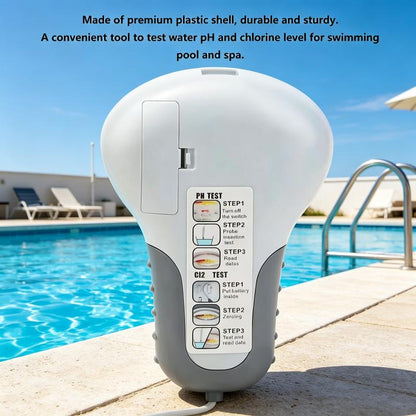 🔬💧 pH and chlorine tester for swimming pools