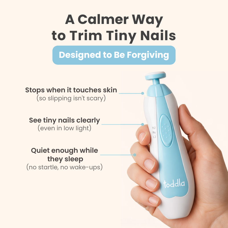 Safe Electric Baby Nail Trimmer