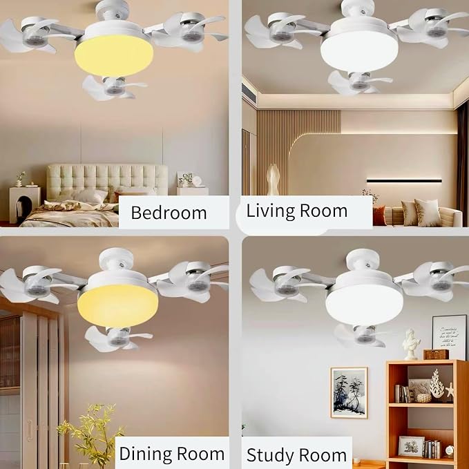 Ceiling Fans with Lights and Remote