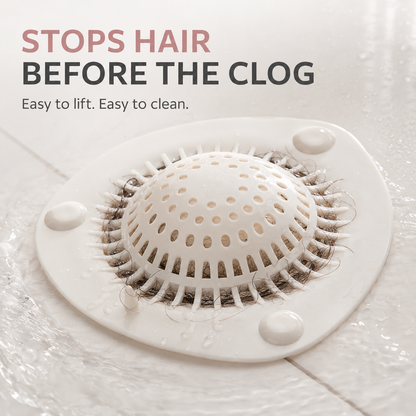🕳️Hair Catcher Drain Covers – Keep Your Shower Drain Clear