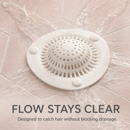 🕳️Hair Catcher Drain Covers – Keep Your Shower Drain Clear