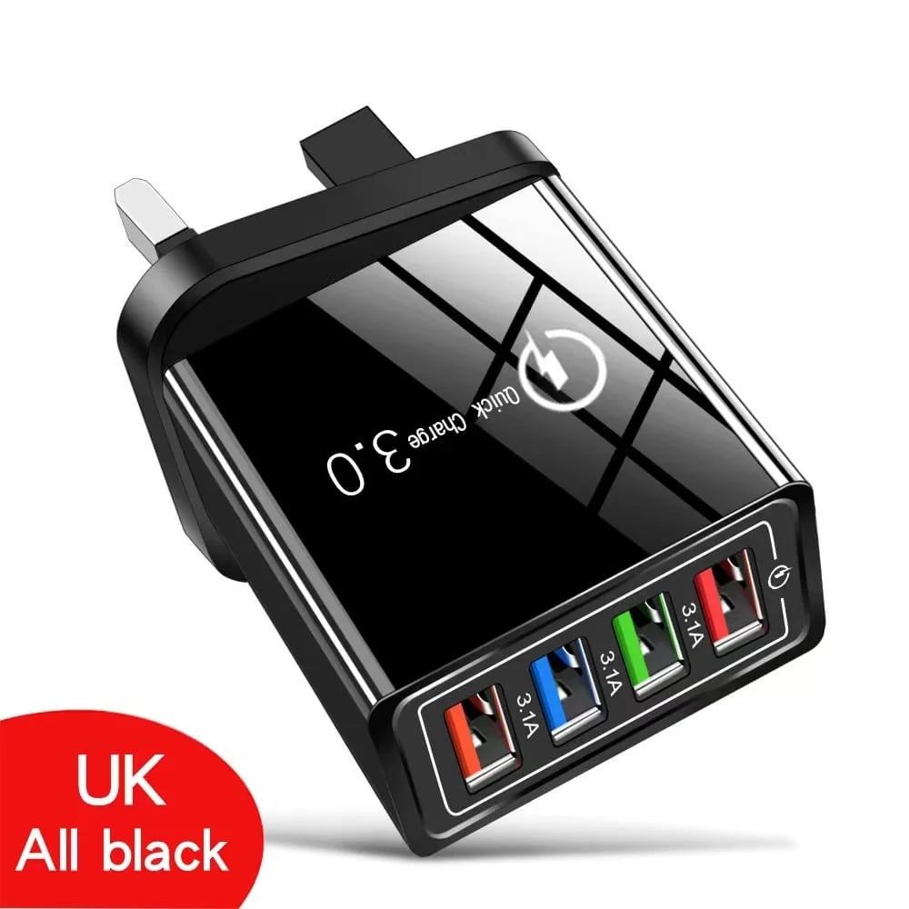 ⚡The Charger Big Tech Hates | 4-Port Quick Charge 3.0