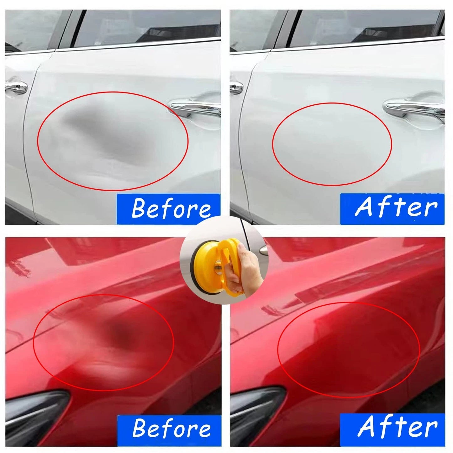 Suction Cup Dent Puller Handle Lifter
