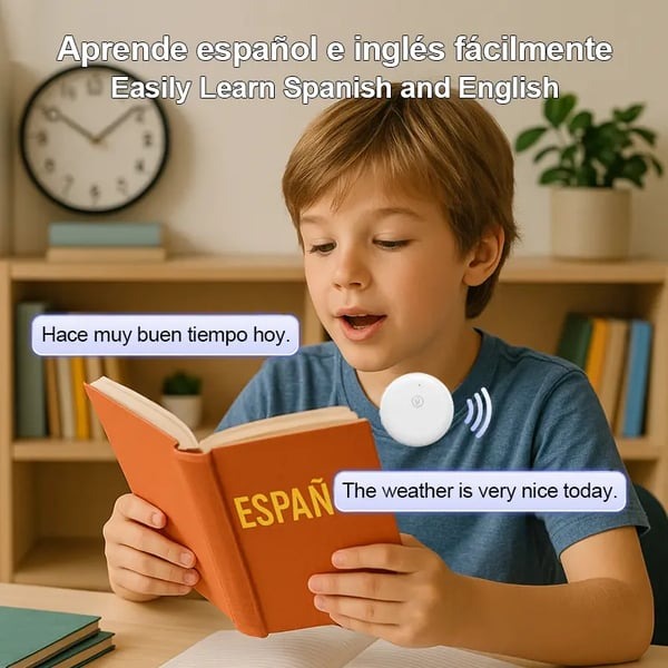 🏆Spanish & English Practice Companion – Supports 108 Languages
