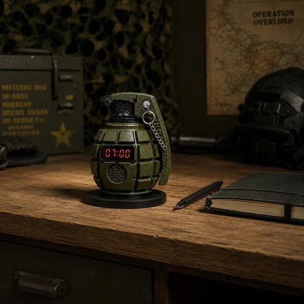 🔥💣Grenade Alarm Clock