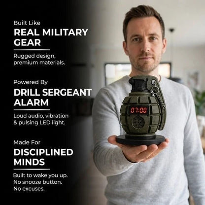 🔥💣Grenade Alarm Clock
