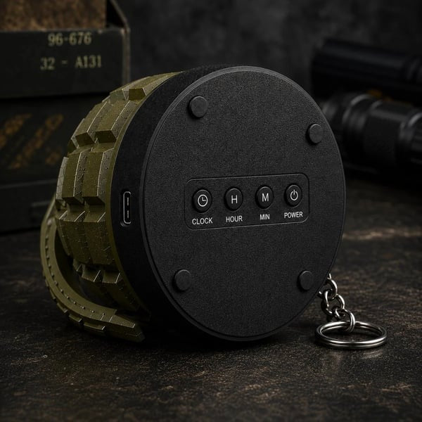 💣Grenade Alarm Clock