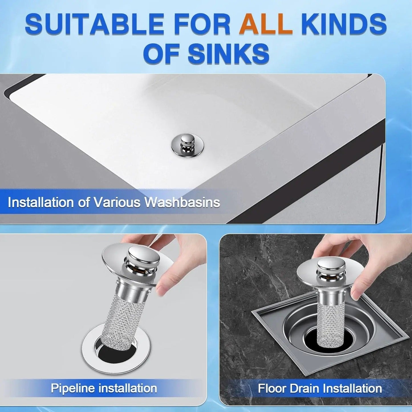 Hot Sale Stainless Steel Floor Drain Filter