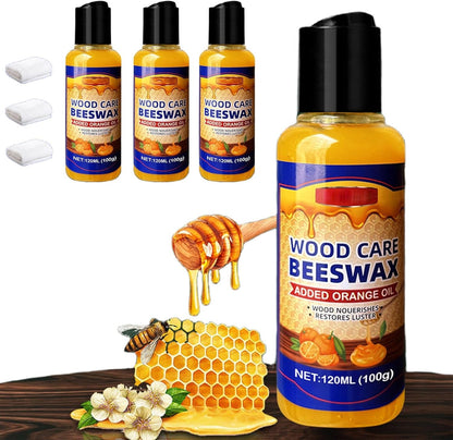 Natural Beeswax & Orange Oil Furniture Polish and Cleaner