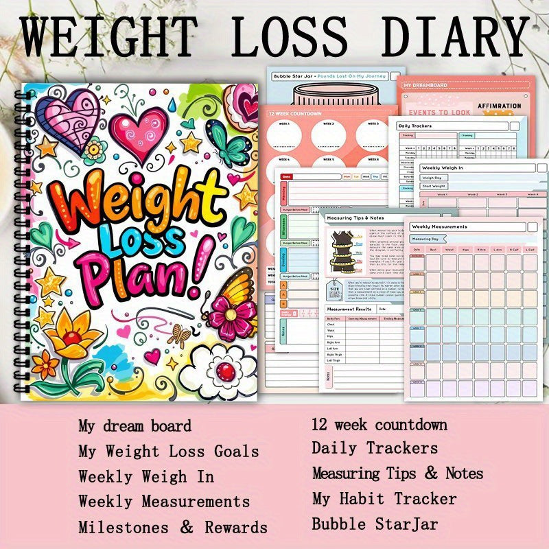 Fitness Planner & Weight Loss Journal