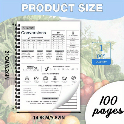 Personalized Spiral Recipe Book