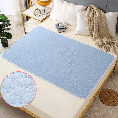 Reusable 4-Layer Absorbent Bed Protector | Waterproof & Washable