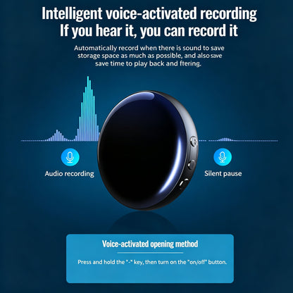Smart Voice Recorder – One-Touch Recording with Noise Reduction